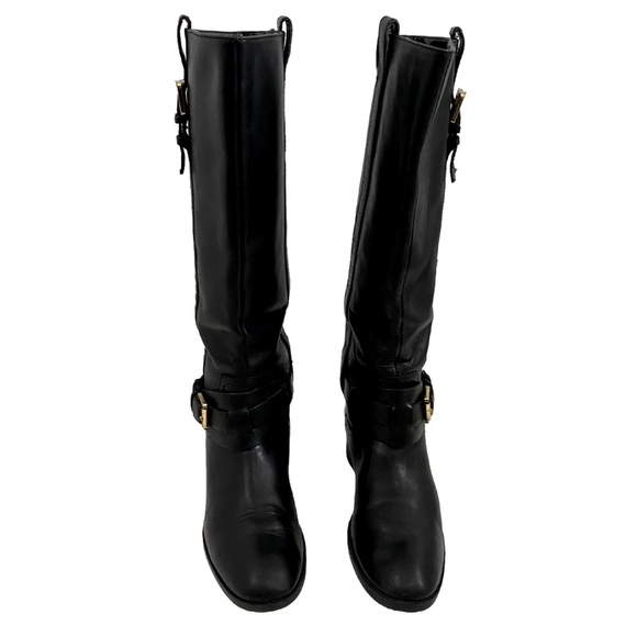 Ralph Lauren Charleen Leather Riding Boots Size 7 - Picture 2 of 6